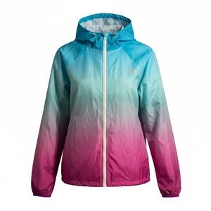 FILA Multicolor Ombre Windbreaker – Women’s M